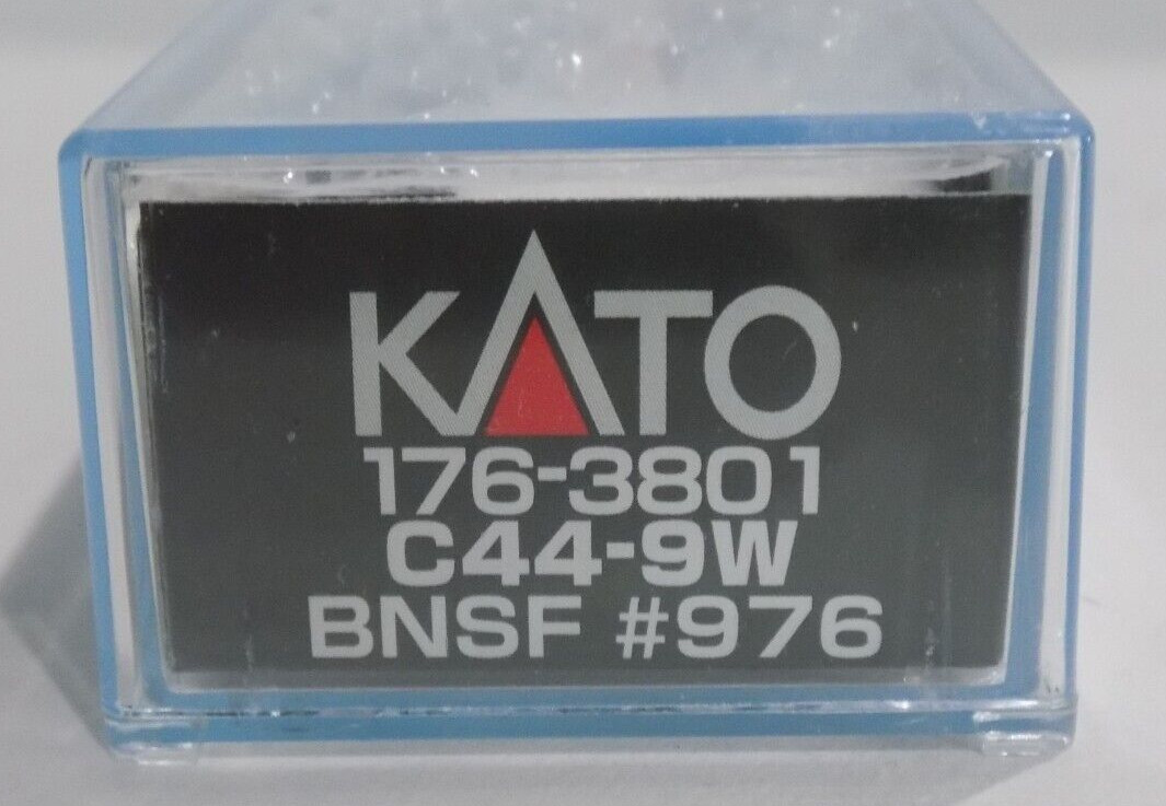 KATO N Scale Diesel Locomotive 176-3801 C44-9W BNSF #976 BOXED NIB