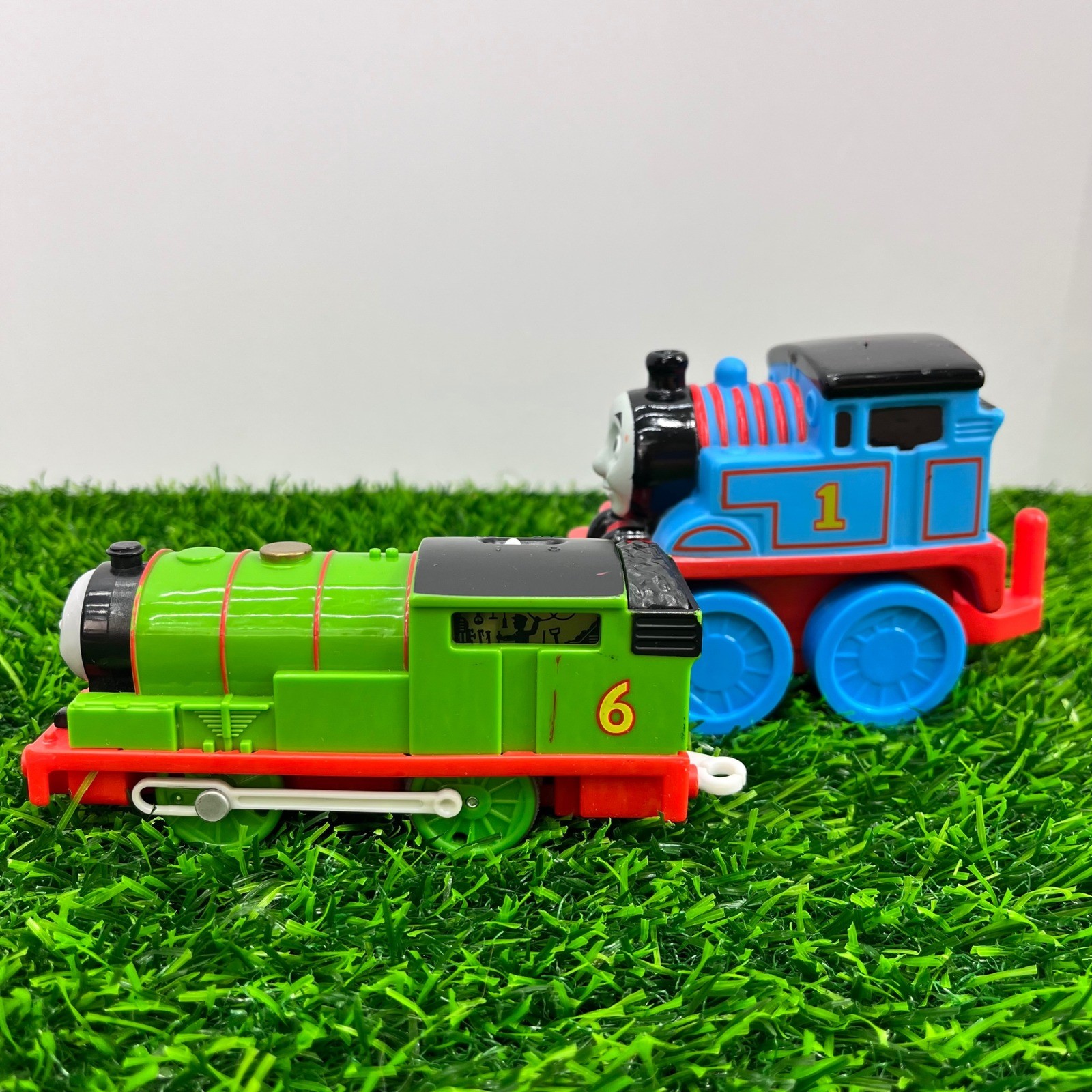Mattel Thomas and Friends Percy TrackMaster Motorized & Thomas Push Toy Lot