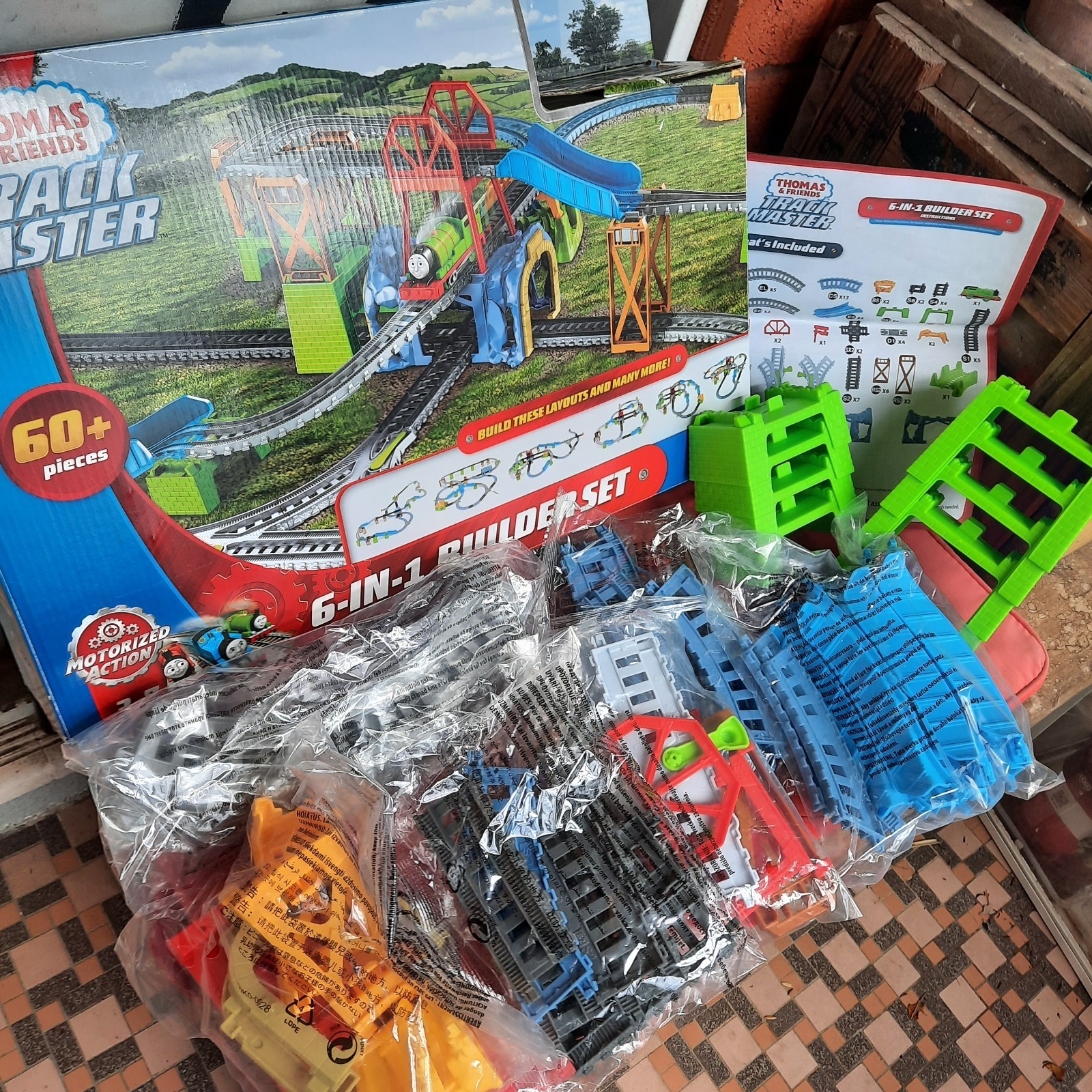 2018 Mattel Thomas & Friends TrackMaster Retired Percy Builder Box Set GBN45