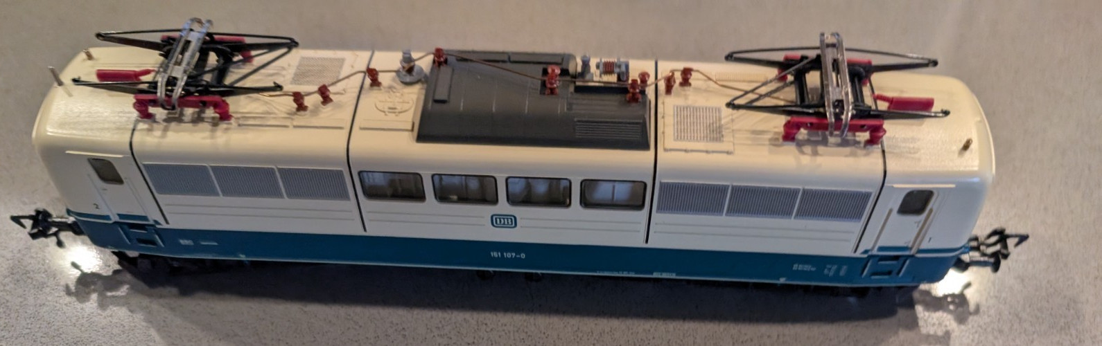 Fleischmann 4381 H0 DB BR 151 Electric Locomotive – Excellent Detail