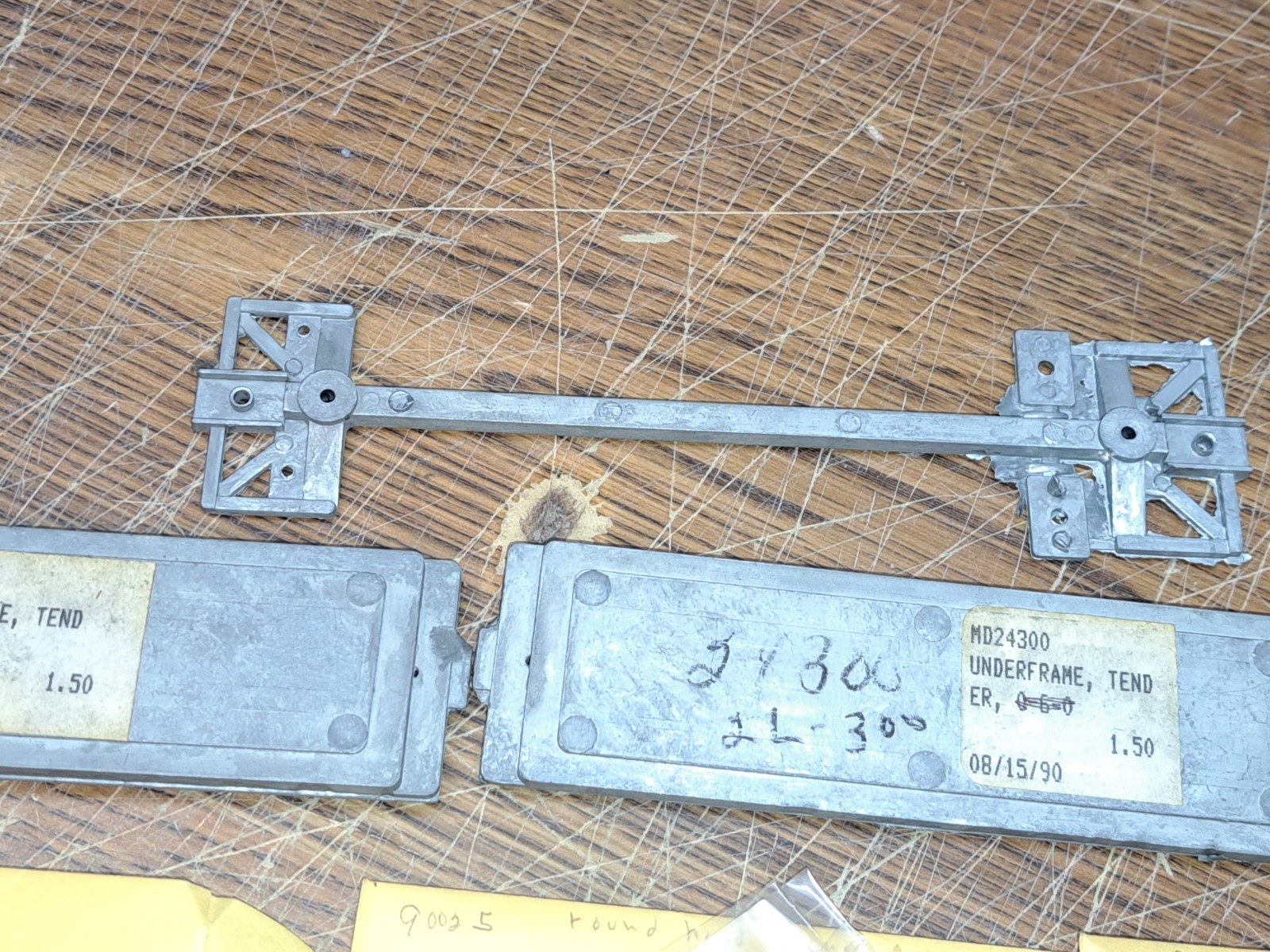 Roundhouse Ho Scale Locomotive 2-6-2 Praire Hardware & other misc. unknown parts