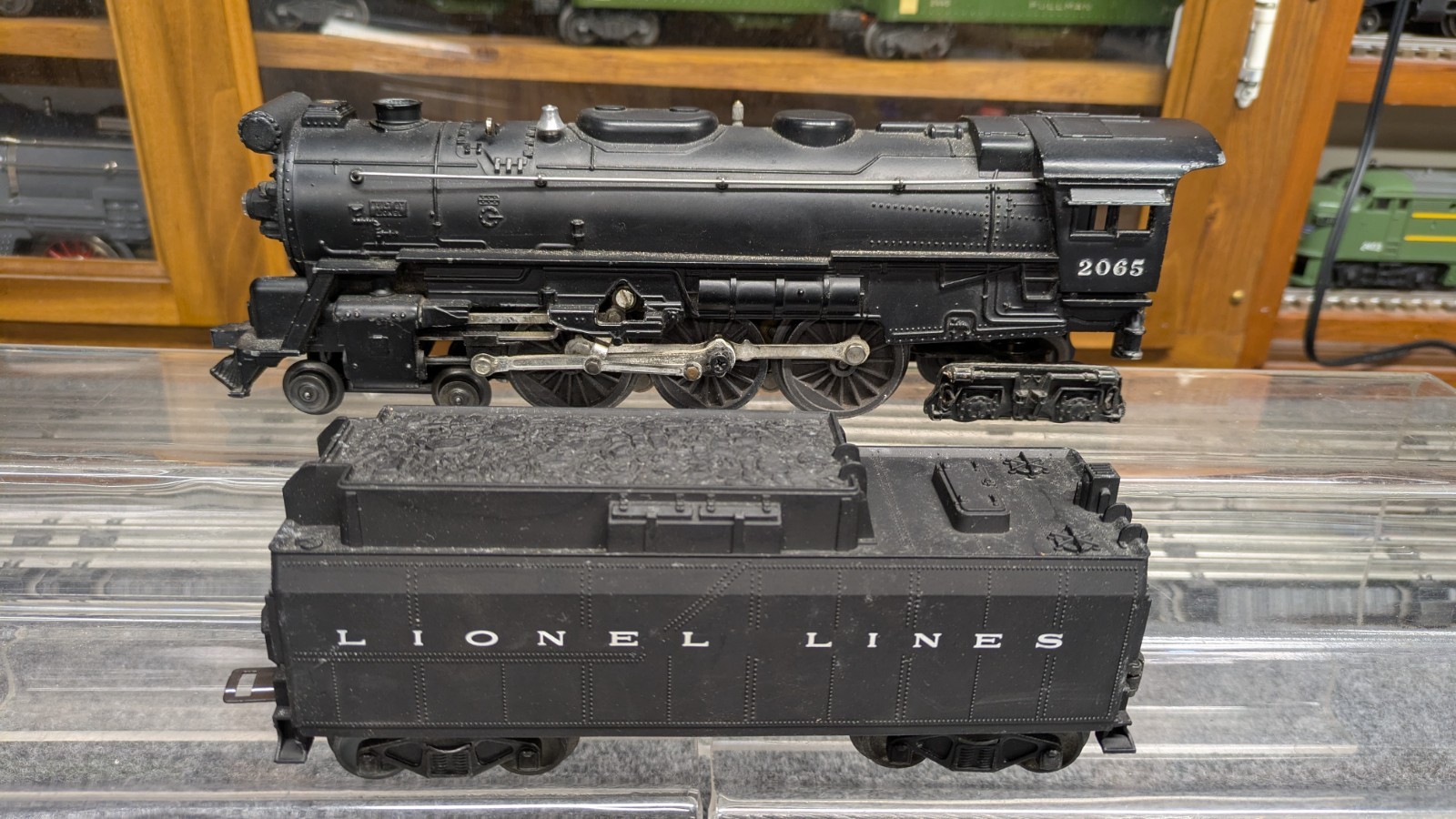 Lionel Postwar O Gauge 2065 Hudson Steam Locomotive & 6026W Tender – Tested