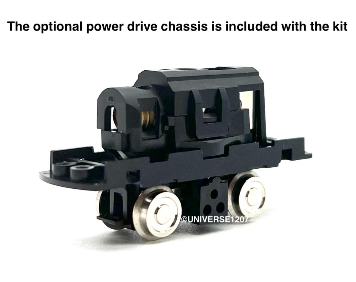 HOn30/HOe Freelance Narrow Gauge Rail Tractor Locomotive Kit Shunter Switcher