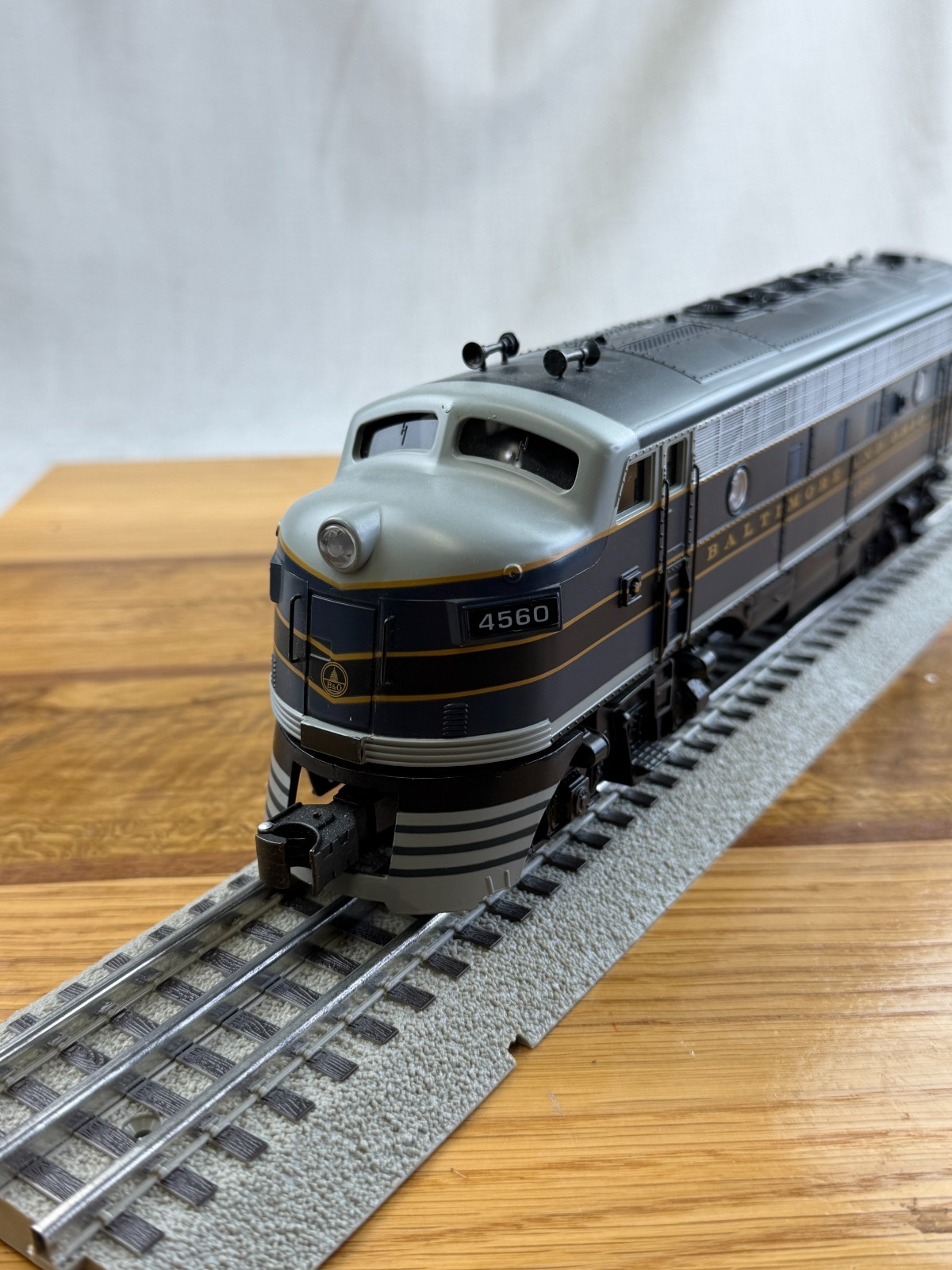 K-LINE B&O O Scale F7 A+B Powered Unit Diesel Locomotive Engine DL K25102 -4560
