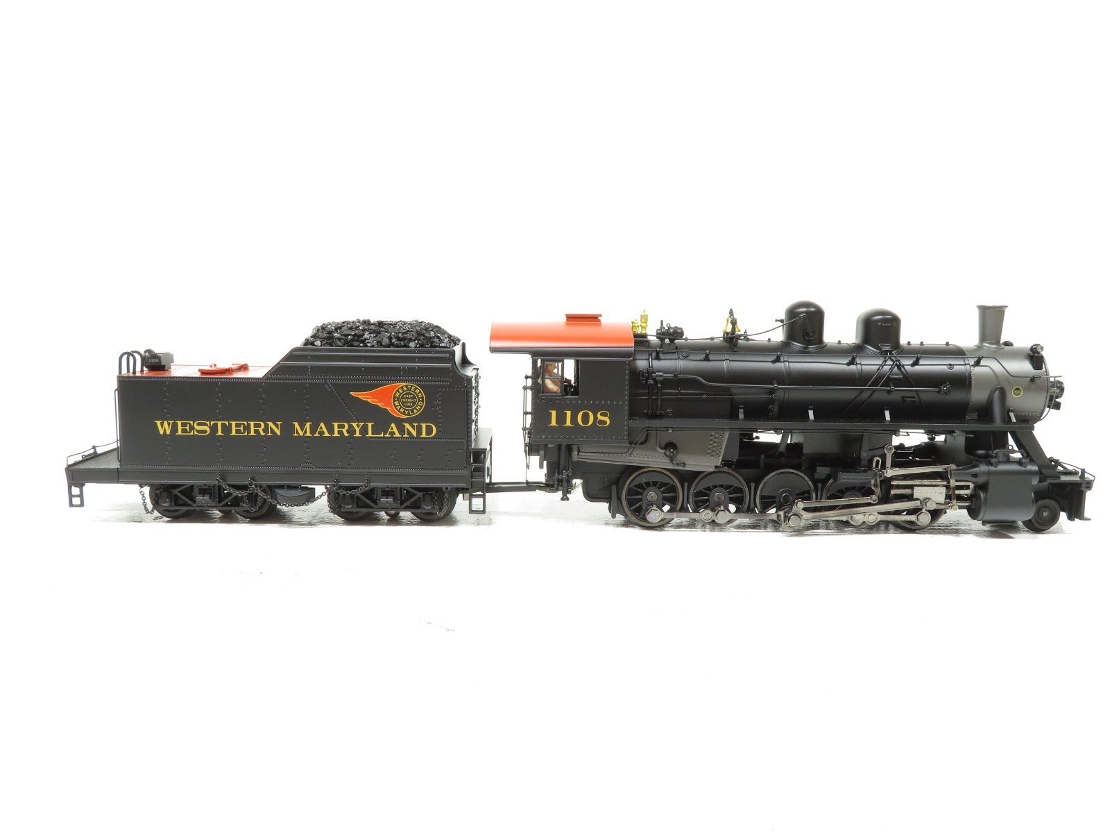 MTH 20-3311-1 Western Maryland 2-10-0 Russian Decapod w/Proto2 NIB