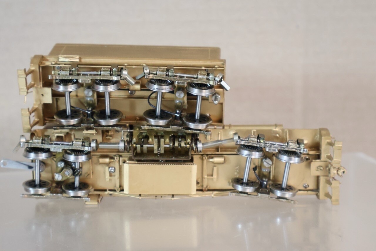 WESTSIDE MODEL COMPANY CHESAPEAKE & OHIO C&O GIGANTIC 4 TRUCK SHAY LOCOMOTIVE on