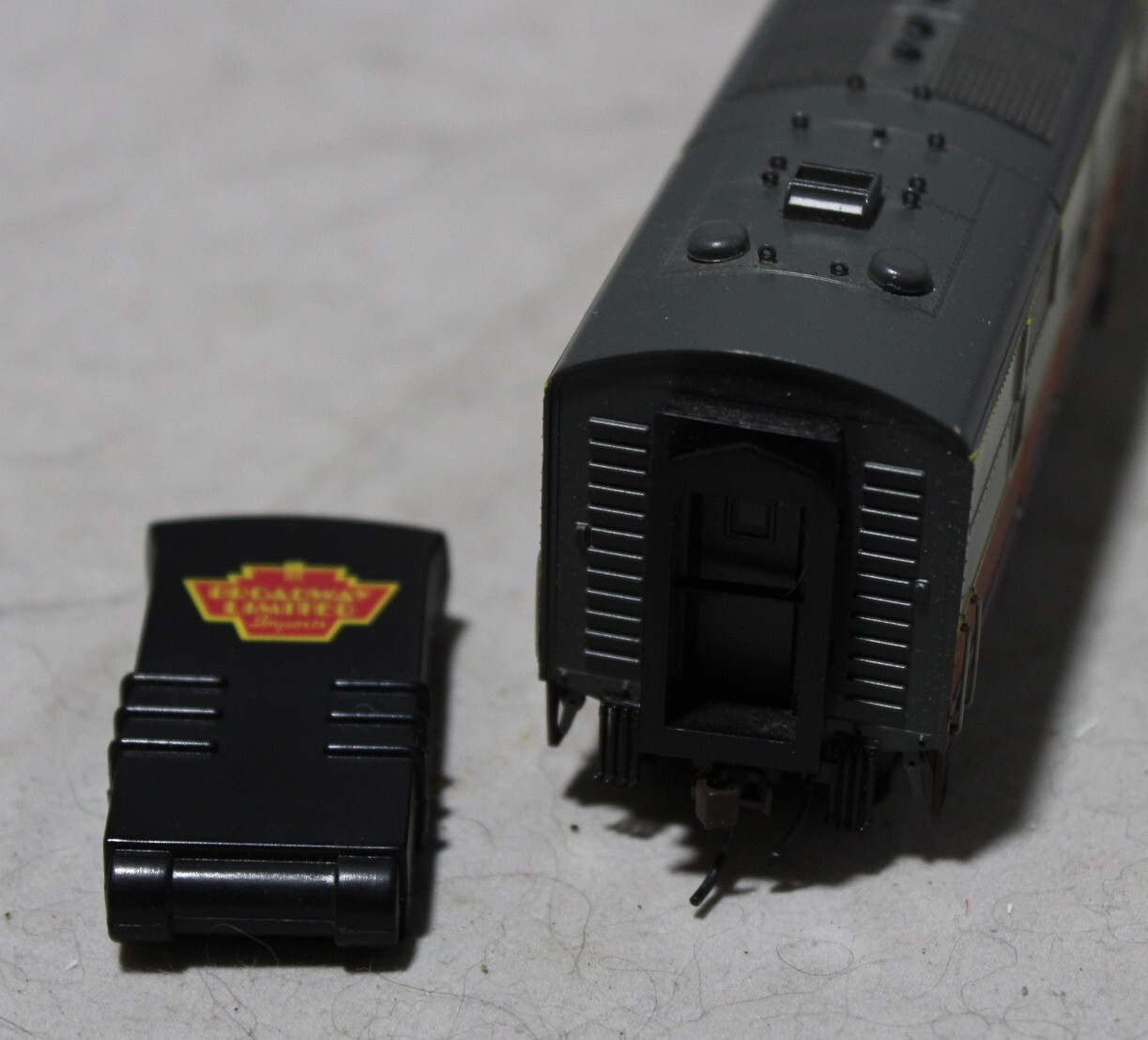 HO BROADWAY LIMITED 609 EMD E7A MILWAUKEE ROAD # 16A DCC SOUND