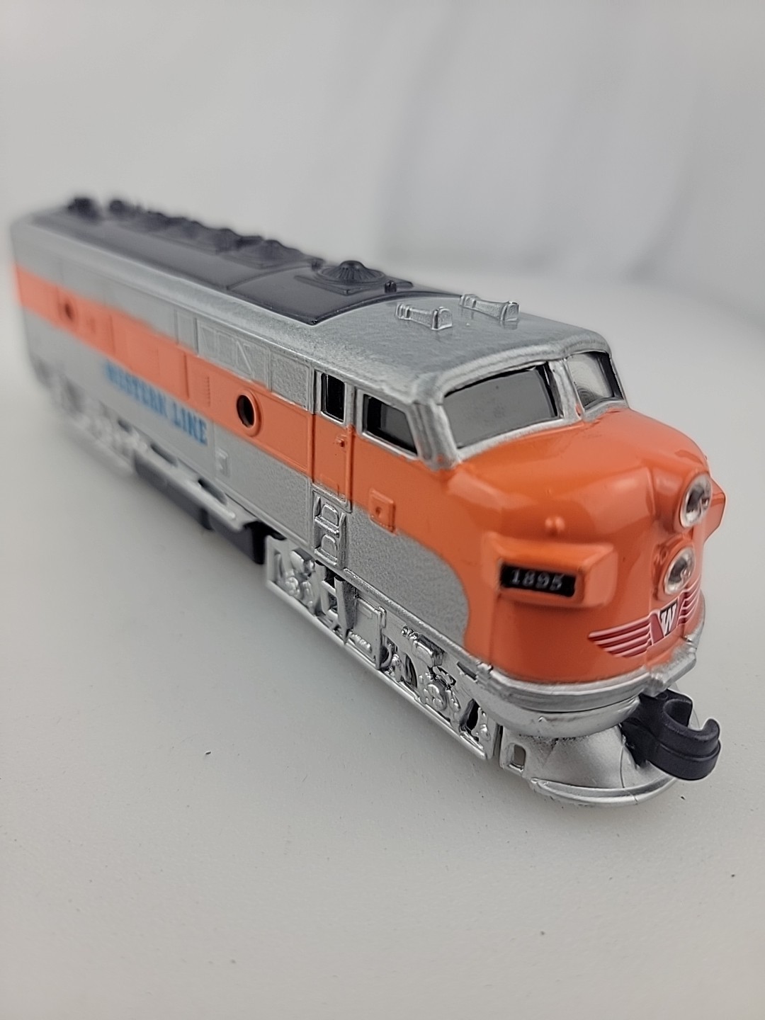 6.5″ Schylling Western Line Train Pull Back Action Diecast Locomotive