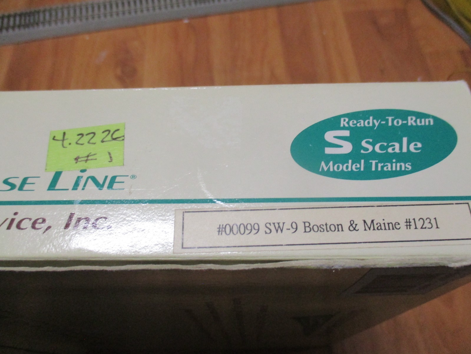 S Helper 00099 B&M SW-9 Diesel (4/22/26 #1 Morris Coll) Hirail AC
