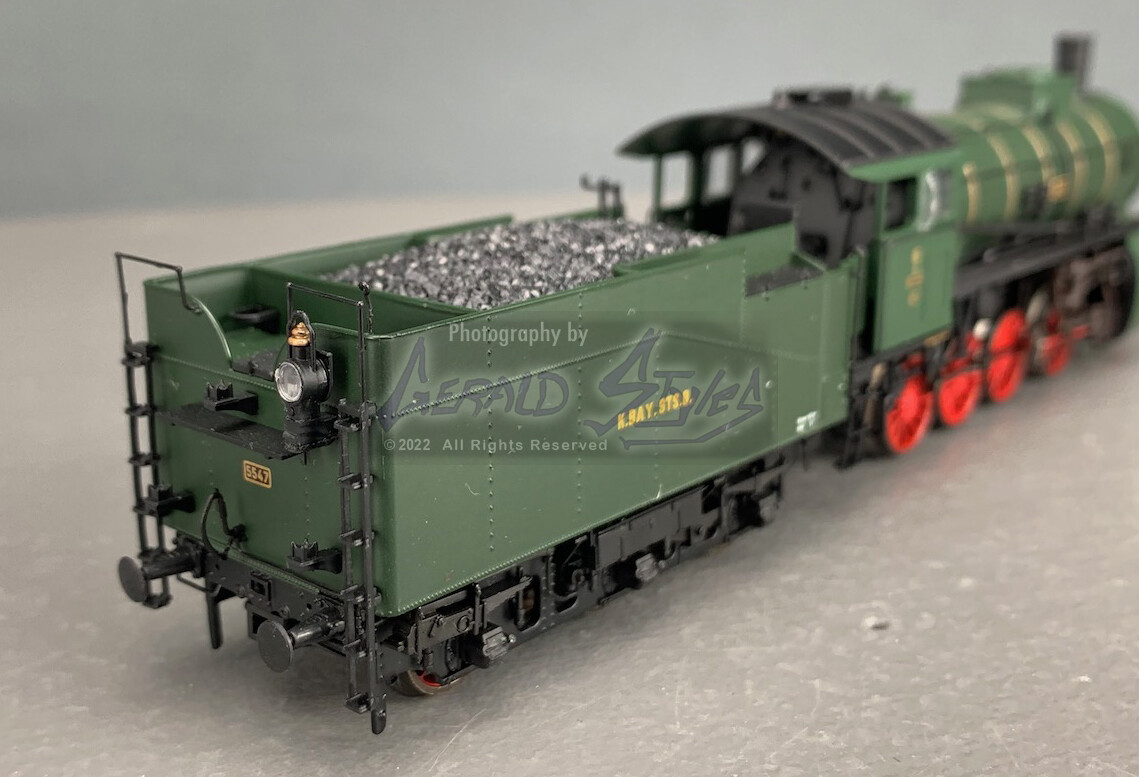 HO Brawa 40127 German Steam Locomotive G 4/5 H KBayStsB AC/Sound/Smoke HO1808