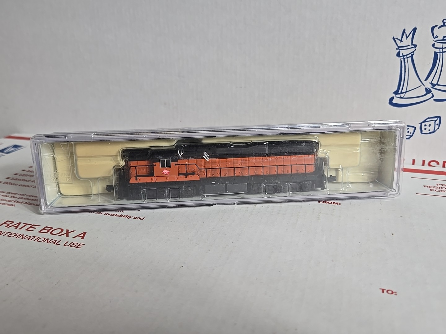 Life Like 7725 N SD7 LOCO MILWAUKEE #2211, N Scale