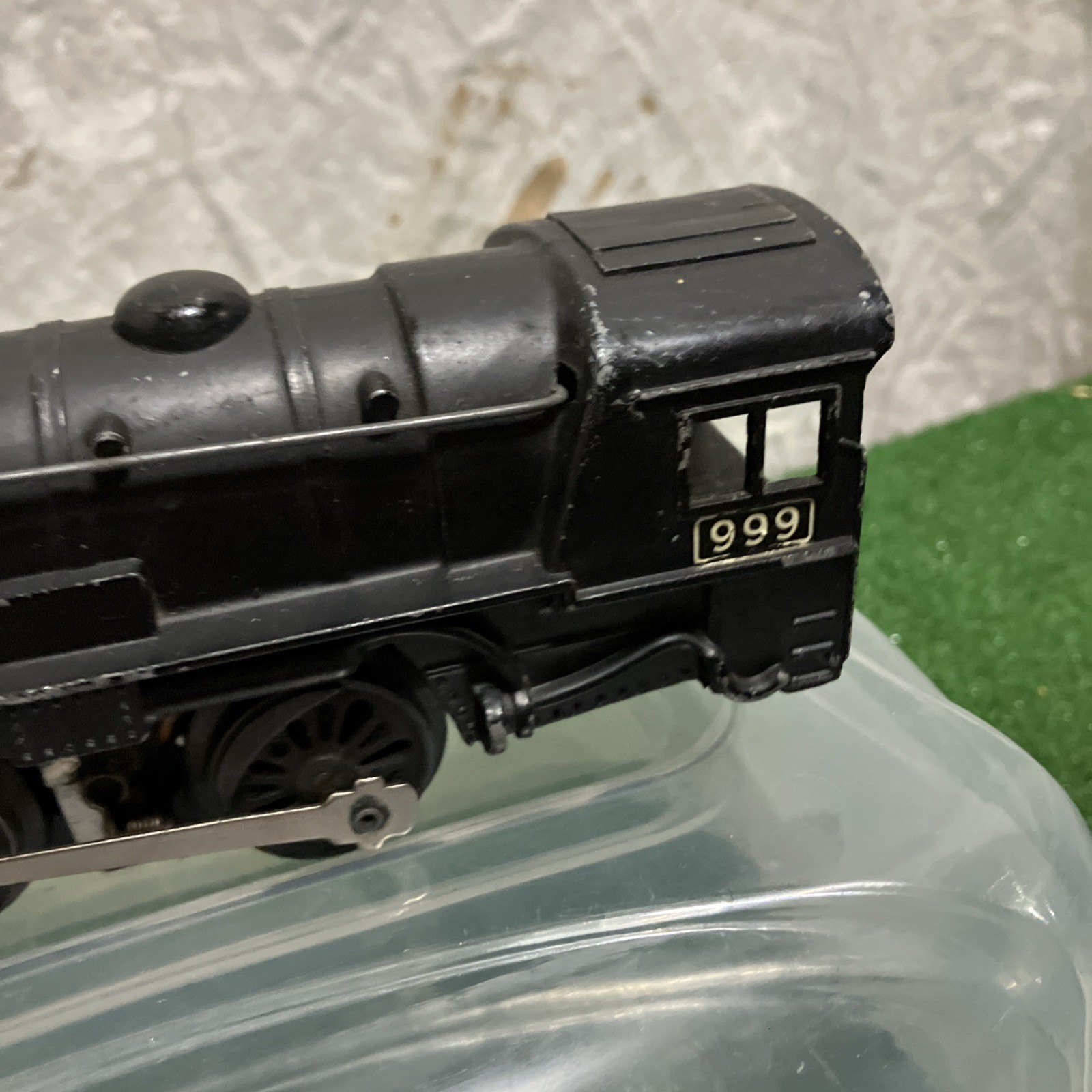 Marx 999 O Gauge 2-4-2 Steam Locomotive Tin Postwar Working Motor O27 Train C