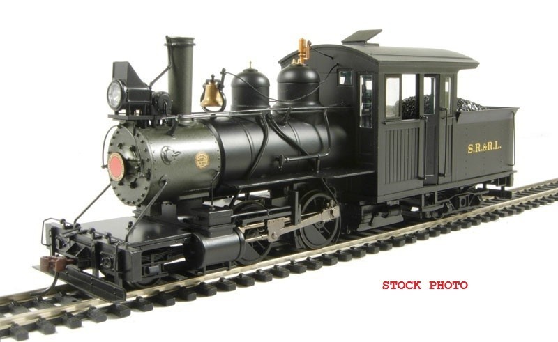 Spectrum #25477 On30 2-4-4 Forney SR&RL – Inside Frame w/DCC NOS/NISB
