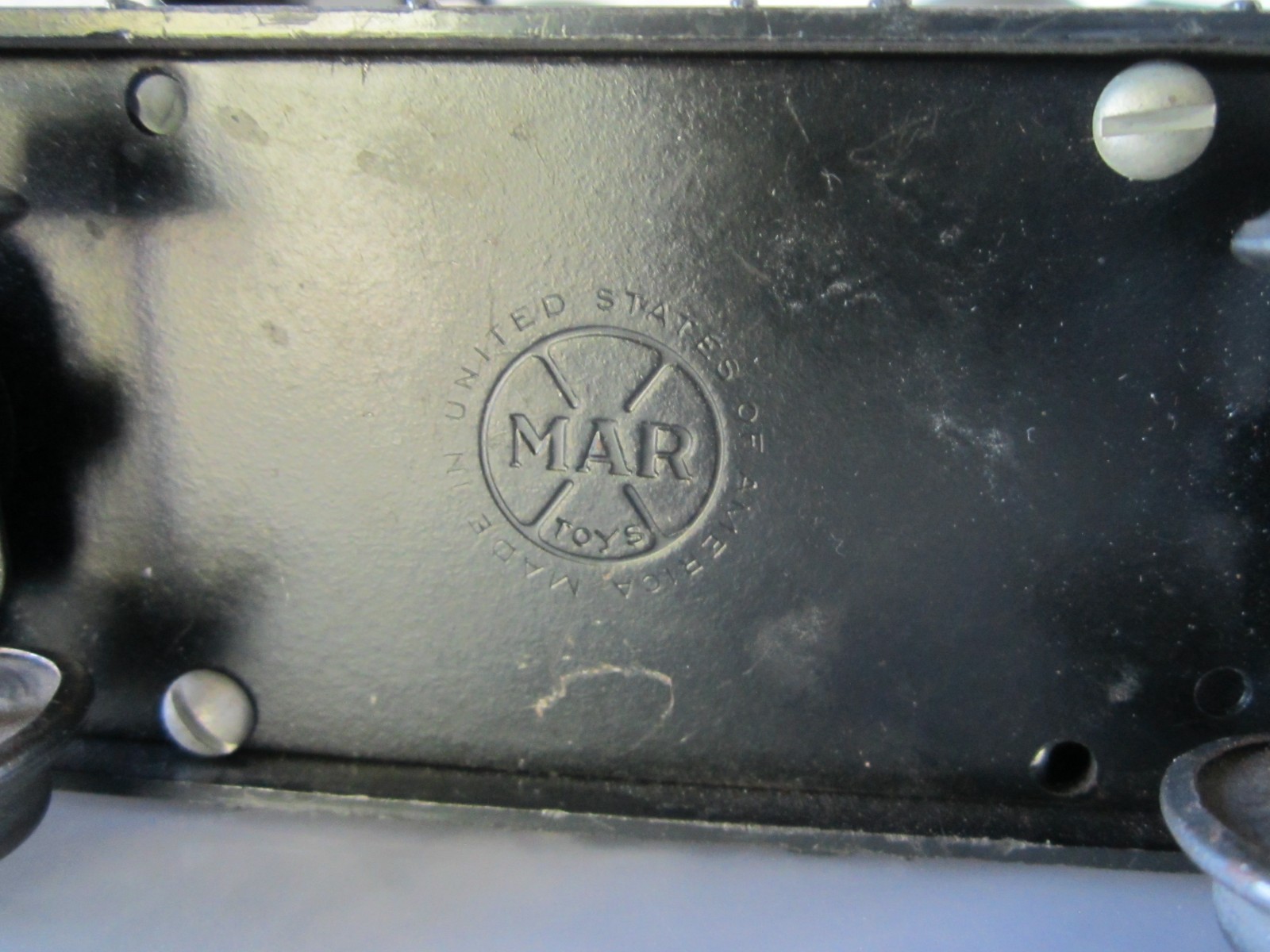 VTG MARX O GAUGE CAST IRON STEAM LOCOMOTIVE WITH SOUTHERN PACIFIC LINES TENDER