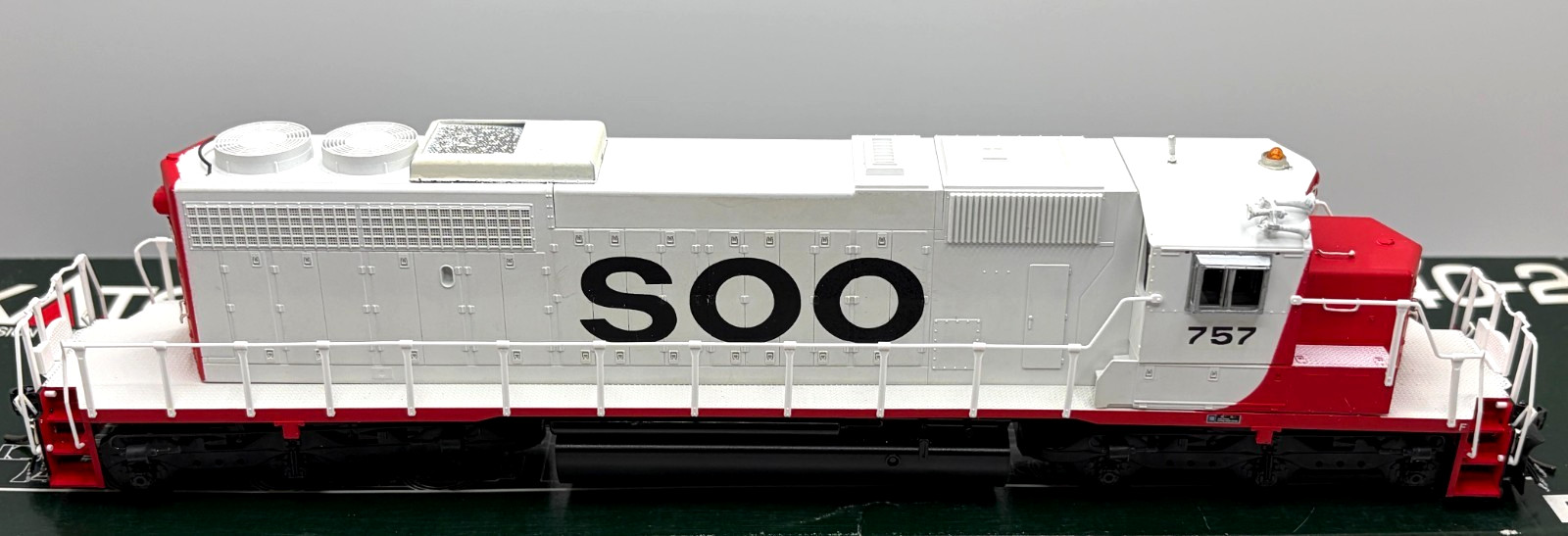 HO KATO EMD SD40-2 SOO LINE # 757 CUSTOM DCC SOUND INSTALLED TSUNAMI