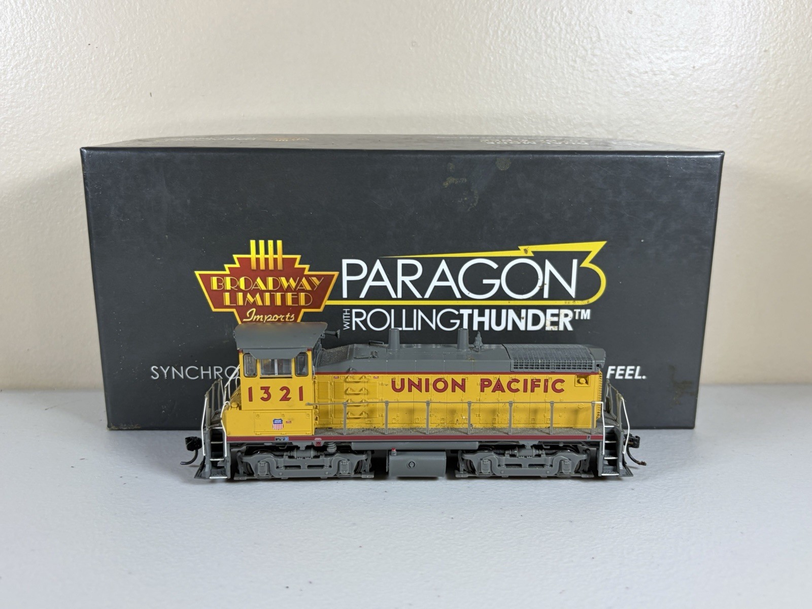 HO Broadway Limited DCC Sound Union Pacific SW1500 #1321