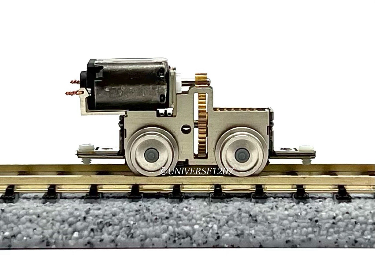 N/HOn30/HOe/009/O9 Scale Aru-Model Locomotives Power Drive Chassis D5.2mm H0e