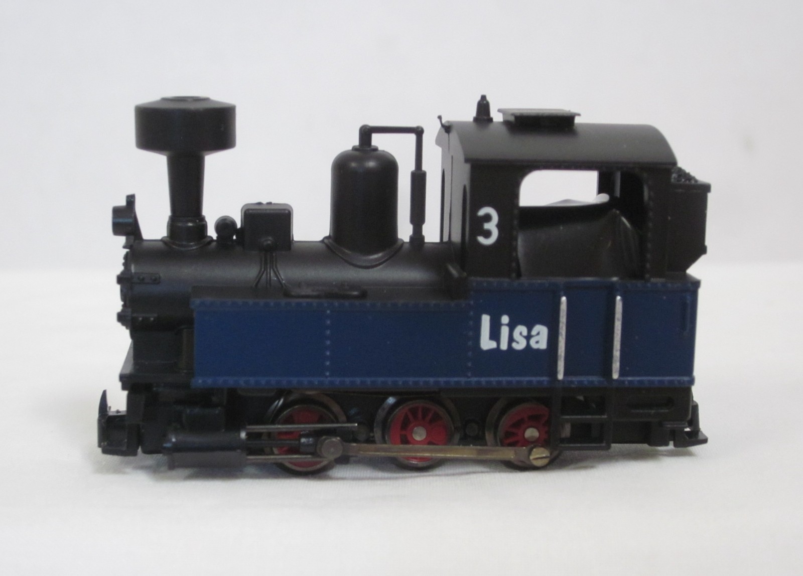 ROCO 33201 HOe 0-6-0 Blue & Black “Lisa” #3 NIB