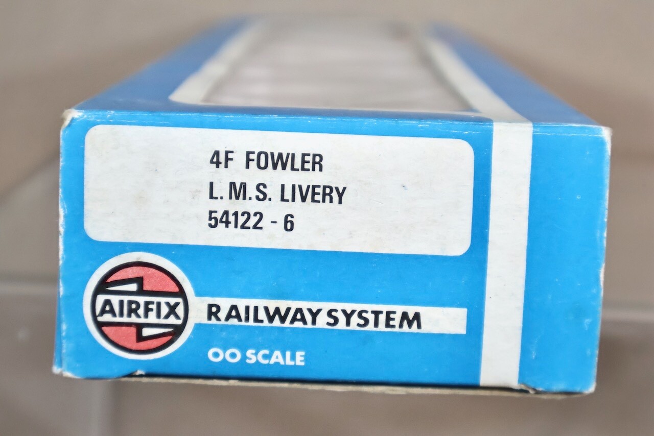 AIRFIX 54122 RE PAINTED BR BLACK 0-6-0 FOWLER CLASS 4F LOCOMOTIVE 44357 og