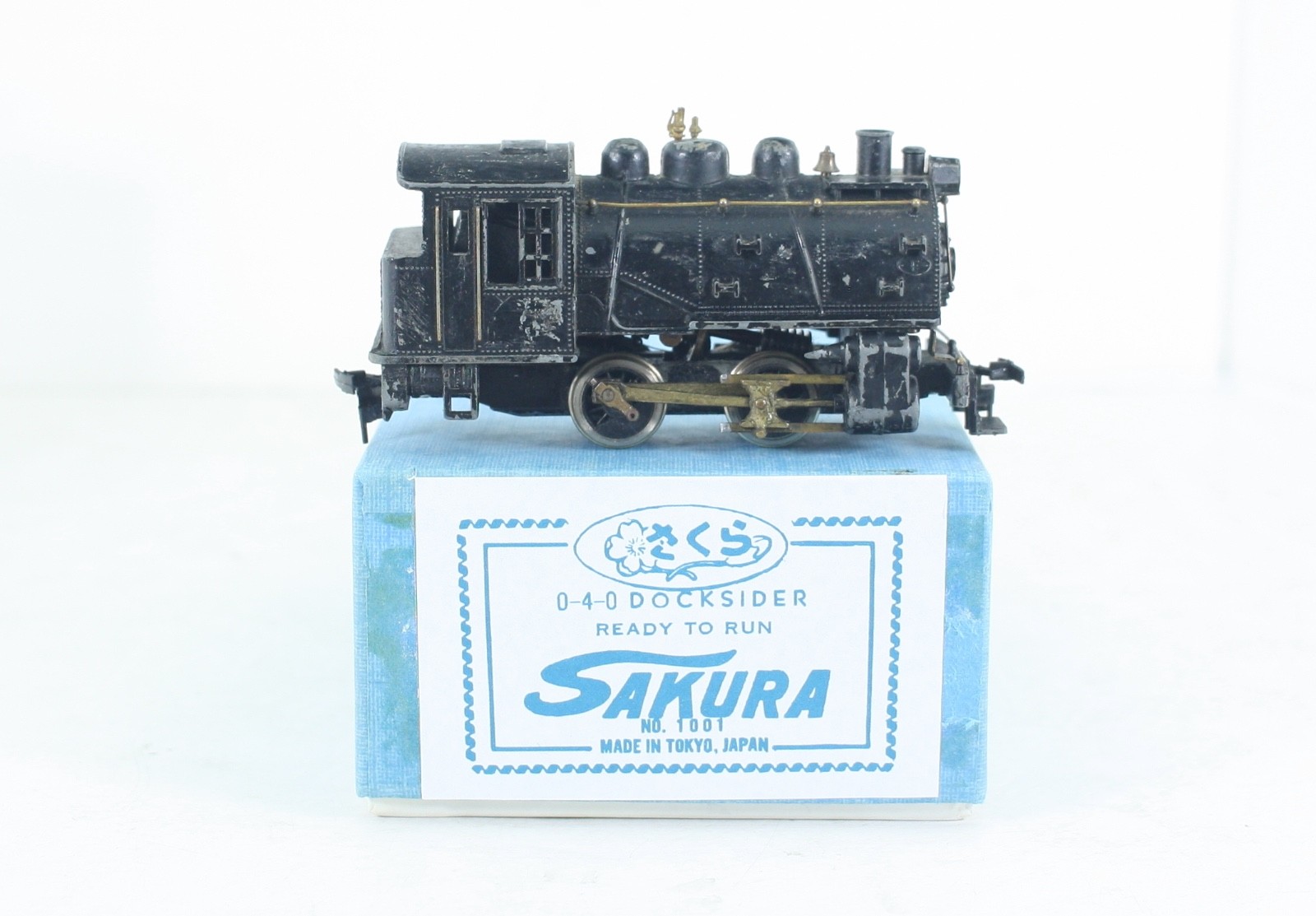 HO Scale Sakura 0-4-0T Docksider Switcher Locomotive Runs Well