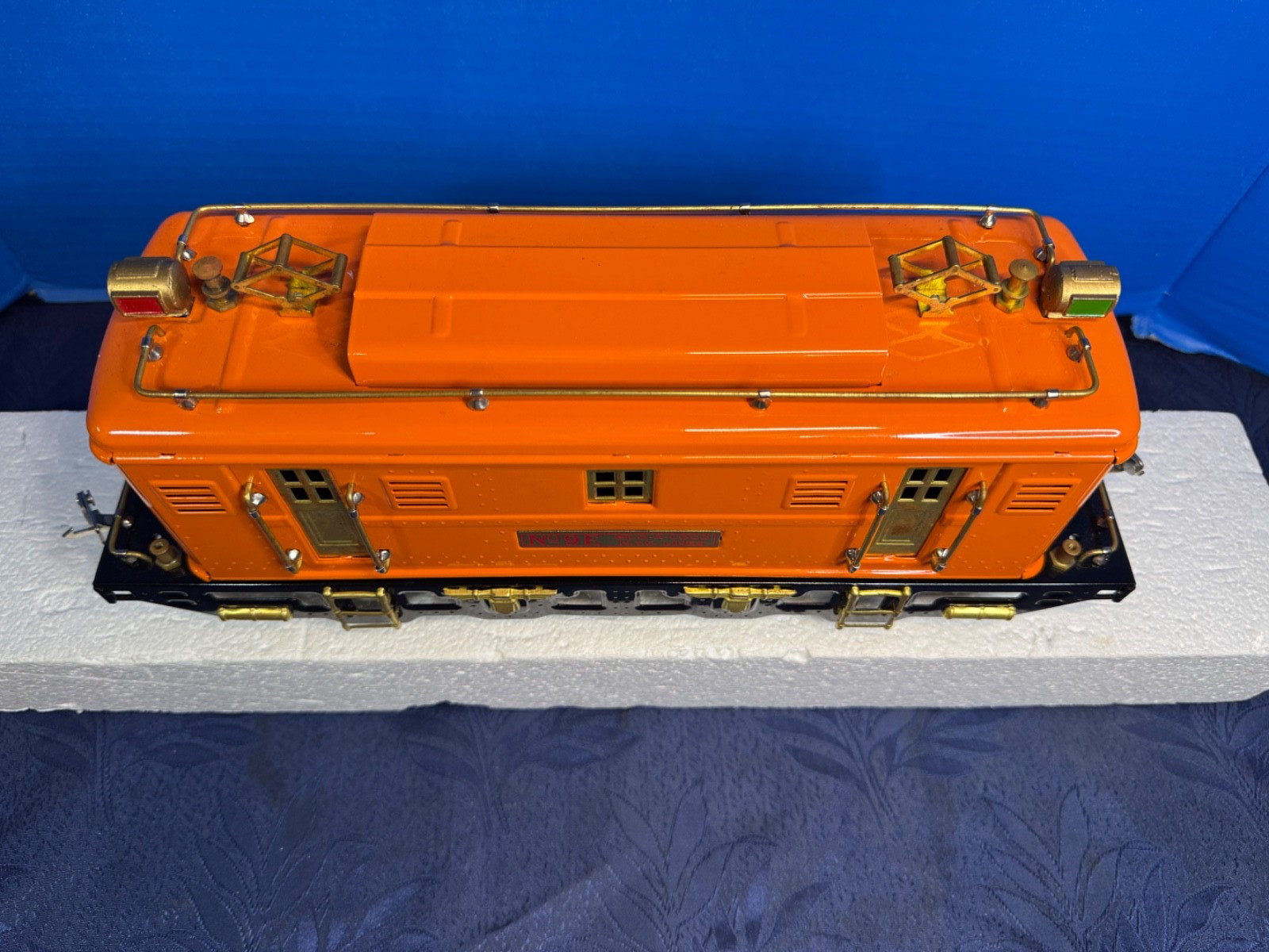 MTH 9E Standard Gauge Orange Electric Engine