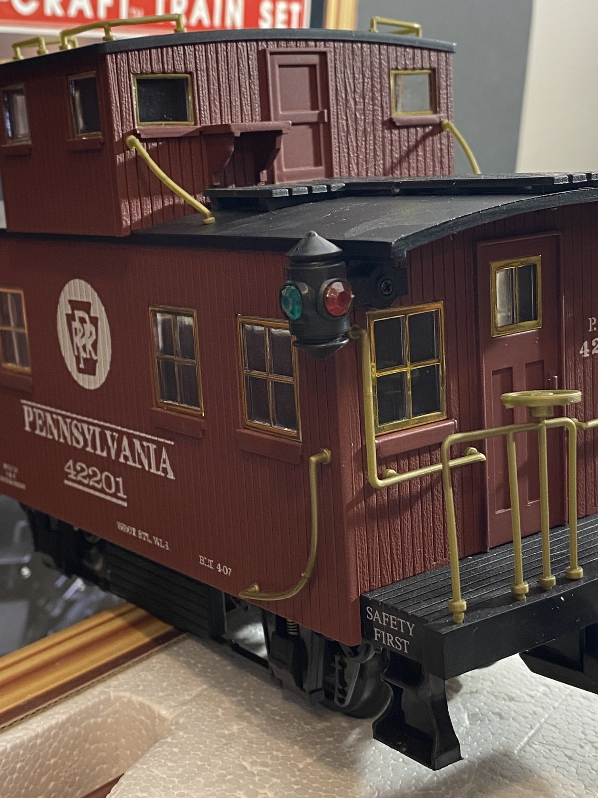 Aristo-Craft G Scale Pennsylvania RR Train Set ART-28001 Complete RUNNING 0-4-0
