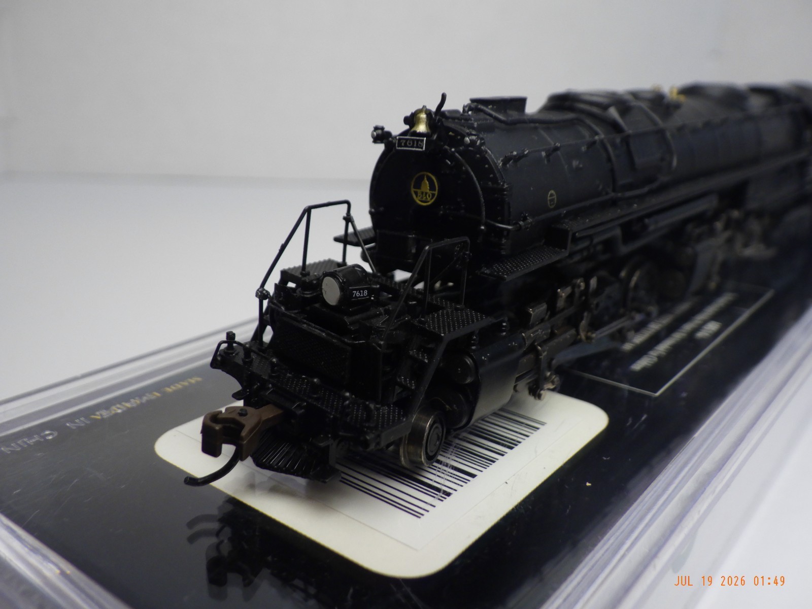 Bachmann 80856 N Train B&O EM-1 2-8-8-4 Sound Value Equipped Steam Locomotive