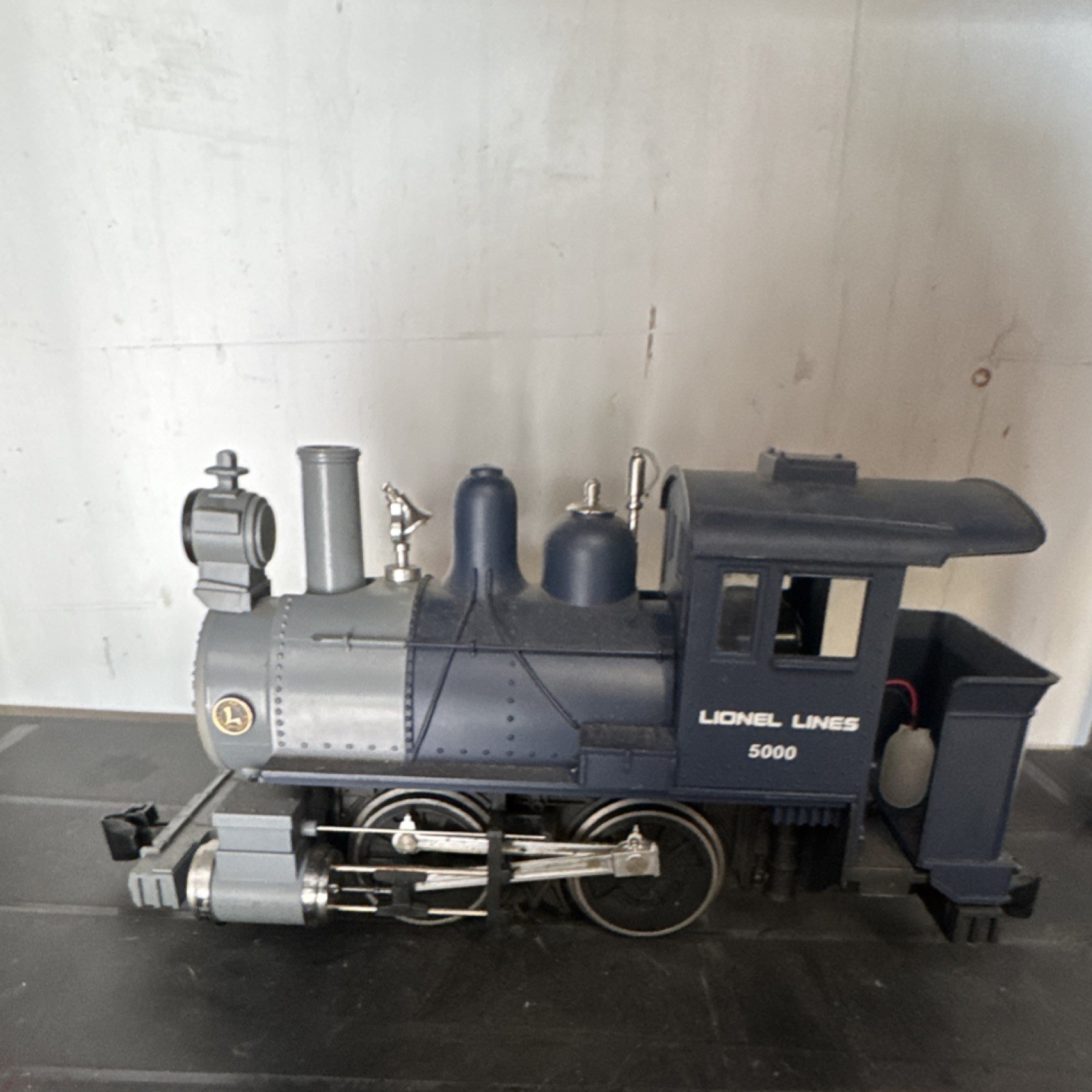 Lionel 5000 G Gauge Steam Locomotive Lionel Lines Blue/Gray 0-4-0