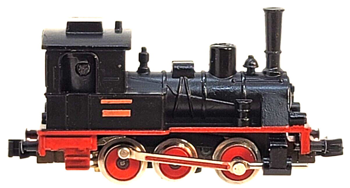 N Minitrix 2913 0-6-0 Donkey Switcher DB Black (Tested) NIB w/knuckle couplers