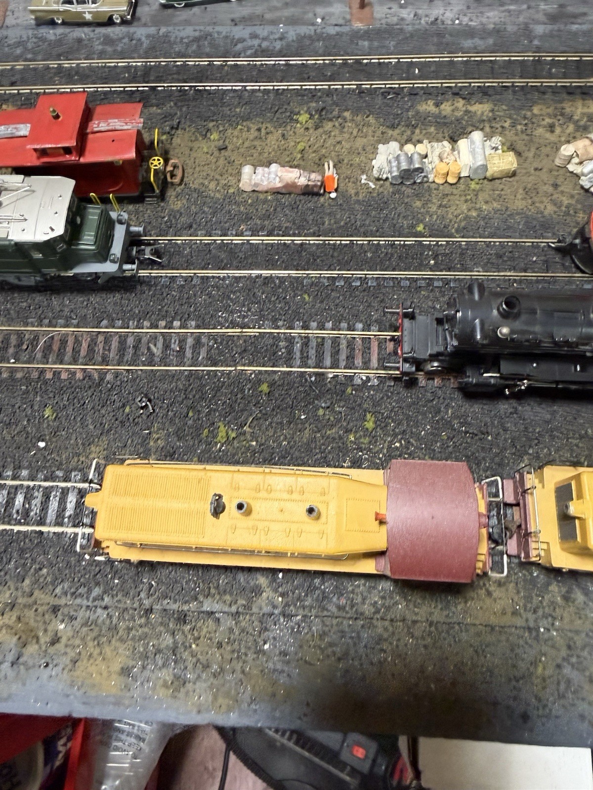 Athearn Set Of 3 Powered Sw1200 Switchers And Caboose HO Blue Box custom O&W