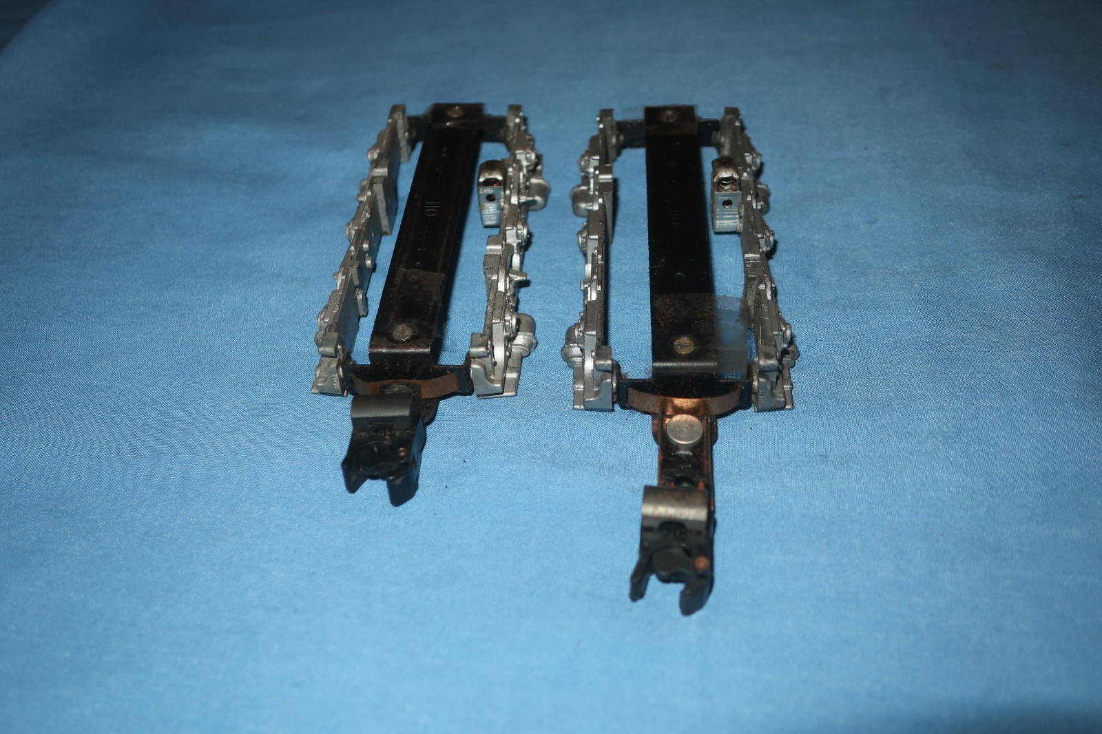 American Flyer Diesel Alco Front & Rear Side Frames w/Knuckle Couplers