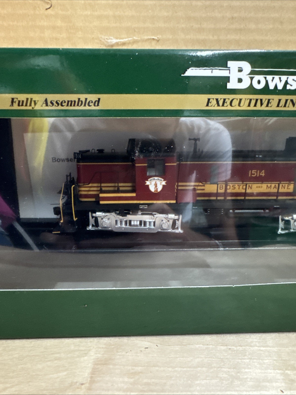 BOWSER 24639 HO SCALE ALCO RS-3 BOSTON & MAINE #1514 DC, DCC READY