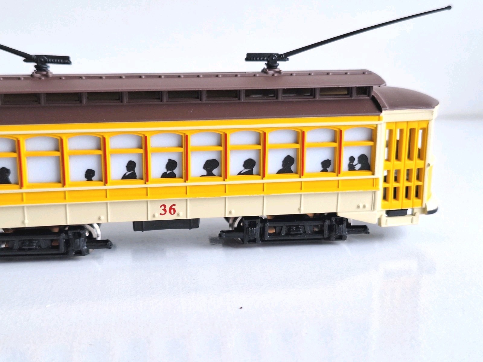 Bachmann 61048 Brill Trolley. New Old Stock. Mint Cond. 2 Rail DC.Boxed.HO Scale