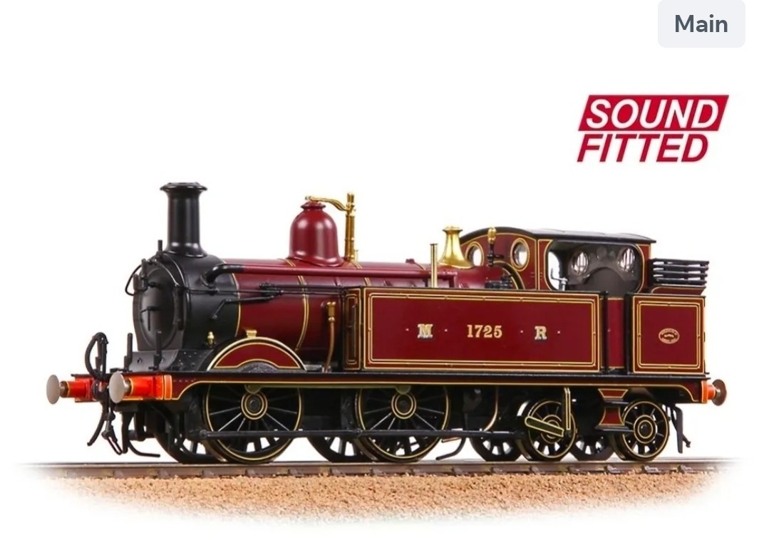 Bachmann Branchline MR 1532 Class 1725 Steam Locomotive 31-740ASF OO Scale DCC s