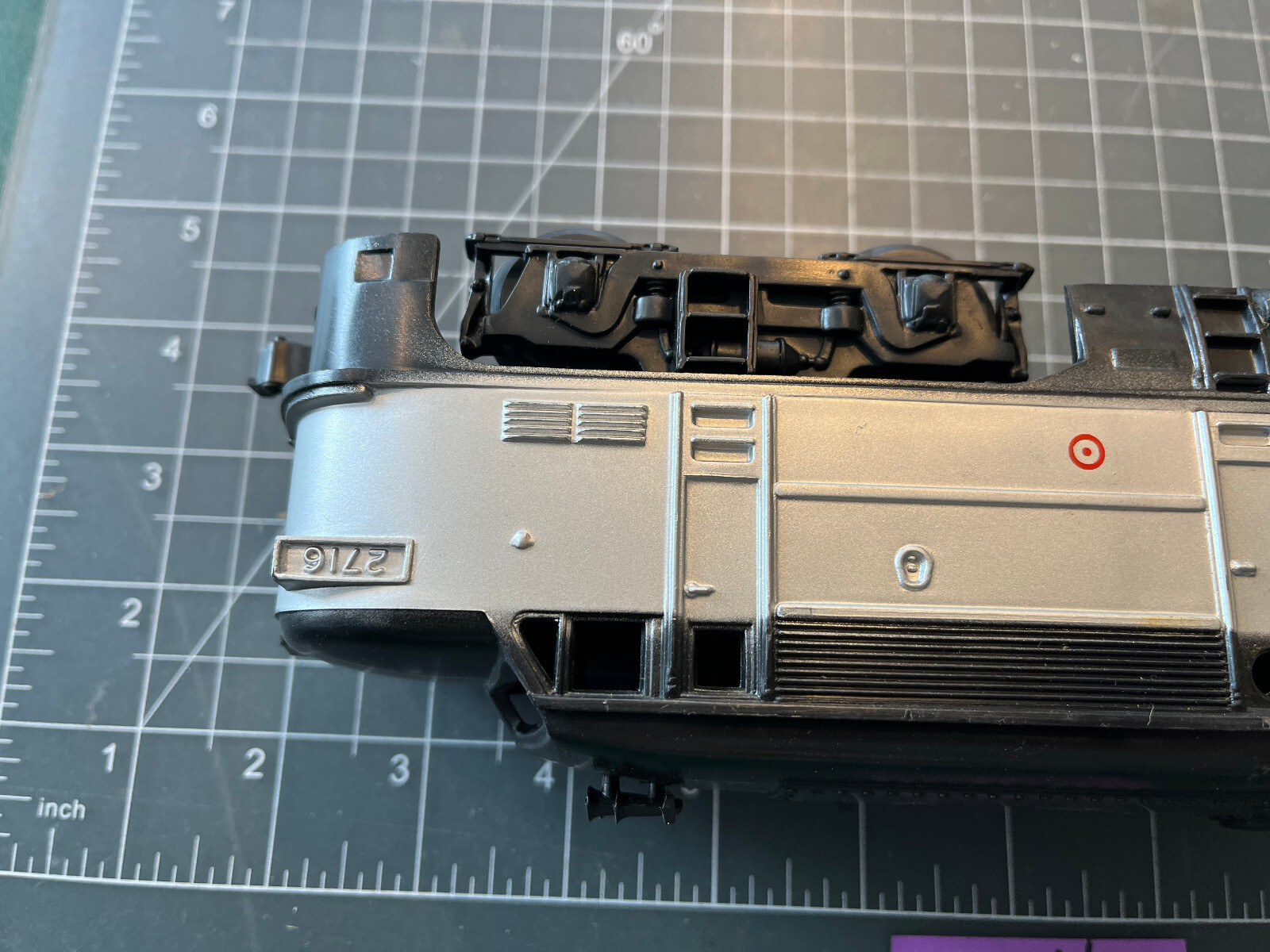KMT Kusan Auburn Train 2716 ALCO DUMMY DIESEL LOCOMOTIVE KANNON BALL NICE! LOT H