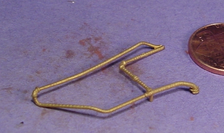 HO/HOn3 BRASS STEAM LOCOMOTIVE WRAPPED PIPING ASSEMBLY WISEMAN BACK SHOP HBS333