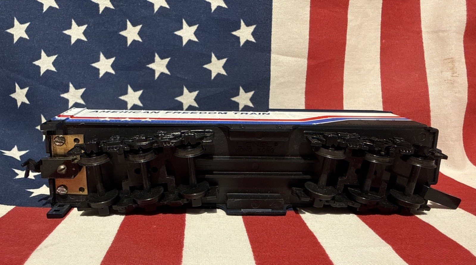 HO American Freedom Train 4-8-4 #4449 Steam Locomotive Runs Vintage
