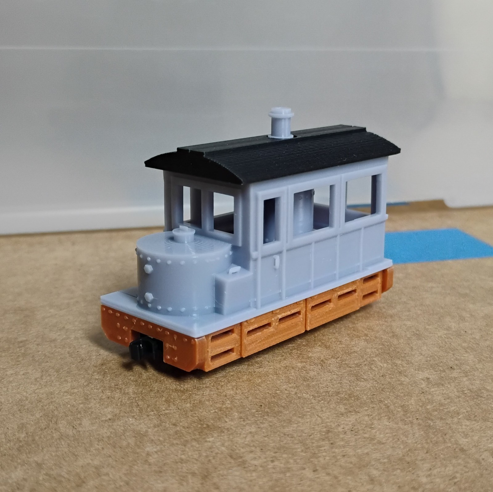 HOn30 CLASS A CLIMAX STEAM LOCO kit #1. For Kato 11-109 chassis. RESIN 3D print.