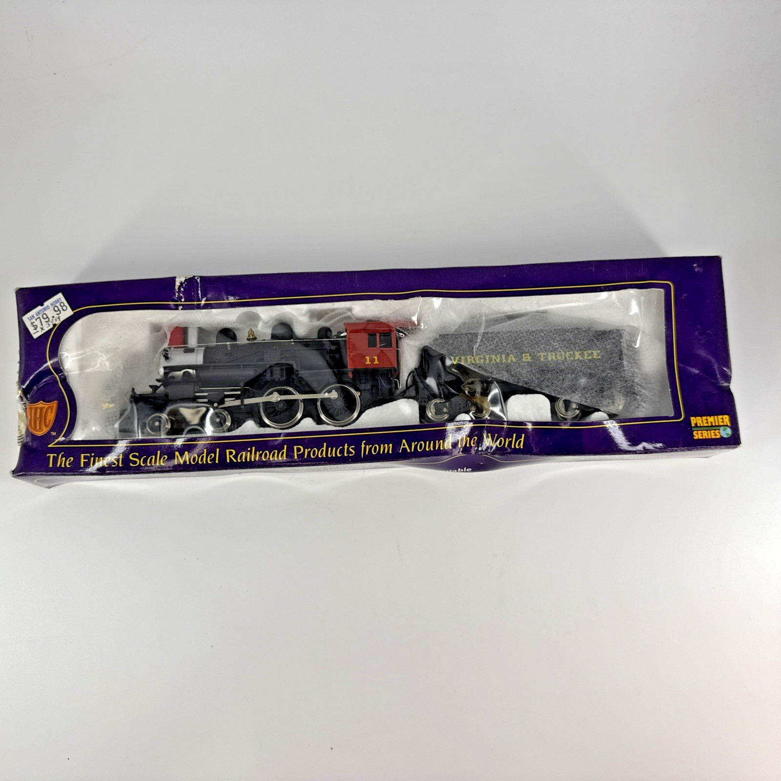 IHC M822 HO Virginia & Truckee 4‑4‑0 Premier Series Locomotive #11 Slovenia Made