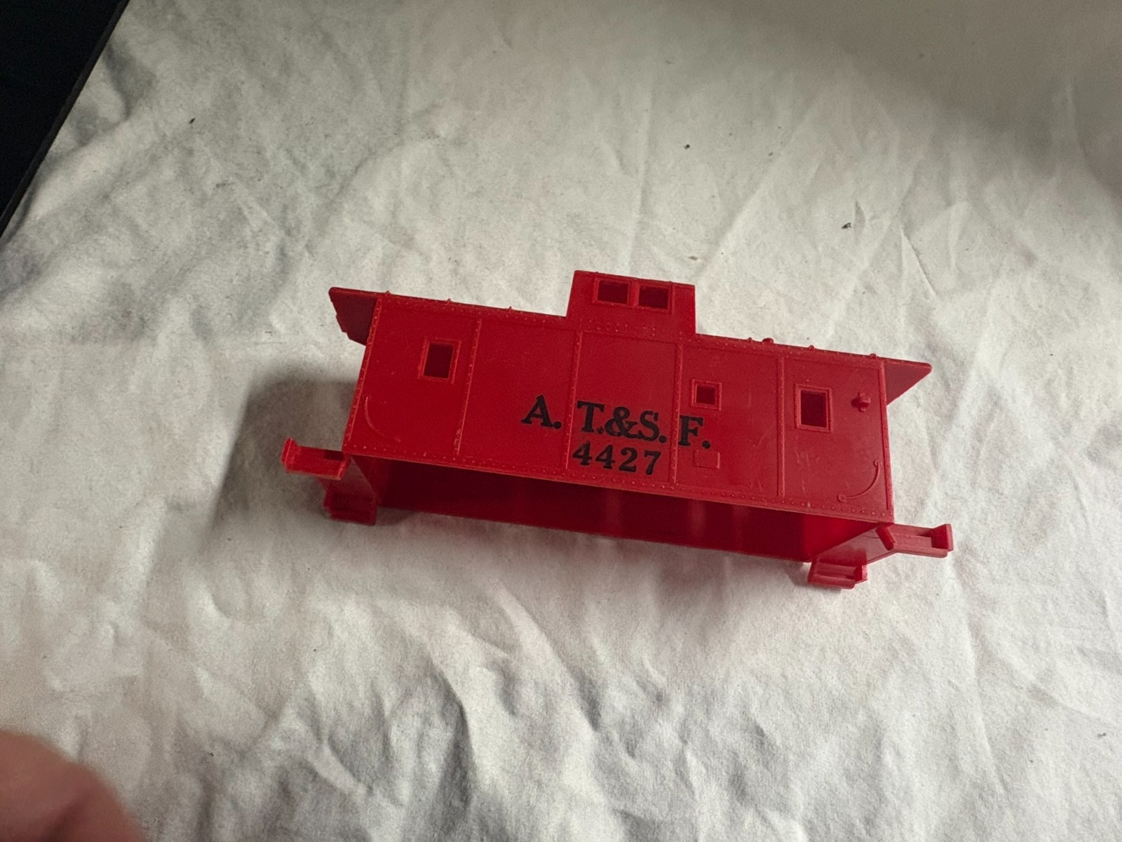 MARX train – #4427 A.T. & S.F. Caboose – O27 gauge CASE ONLY