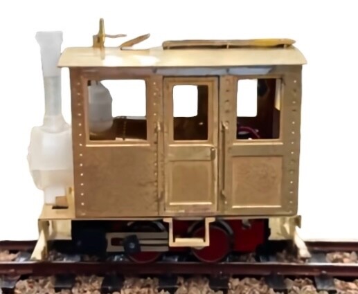 HOn30/HOe Scale PH Super Mini 0-4-0 Glass Box Steam Locomotive Kit NIB H0e 009