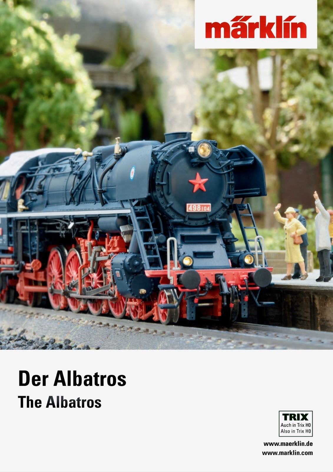 Marklin 39498 NEW 3-rail H0 ČSD Cl 498.1 Albatros mfx+ dcc SOUND HO ’22 SURPRISE