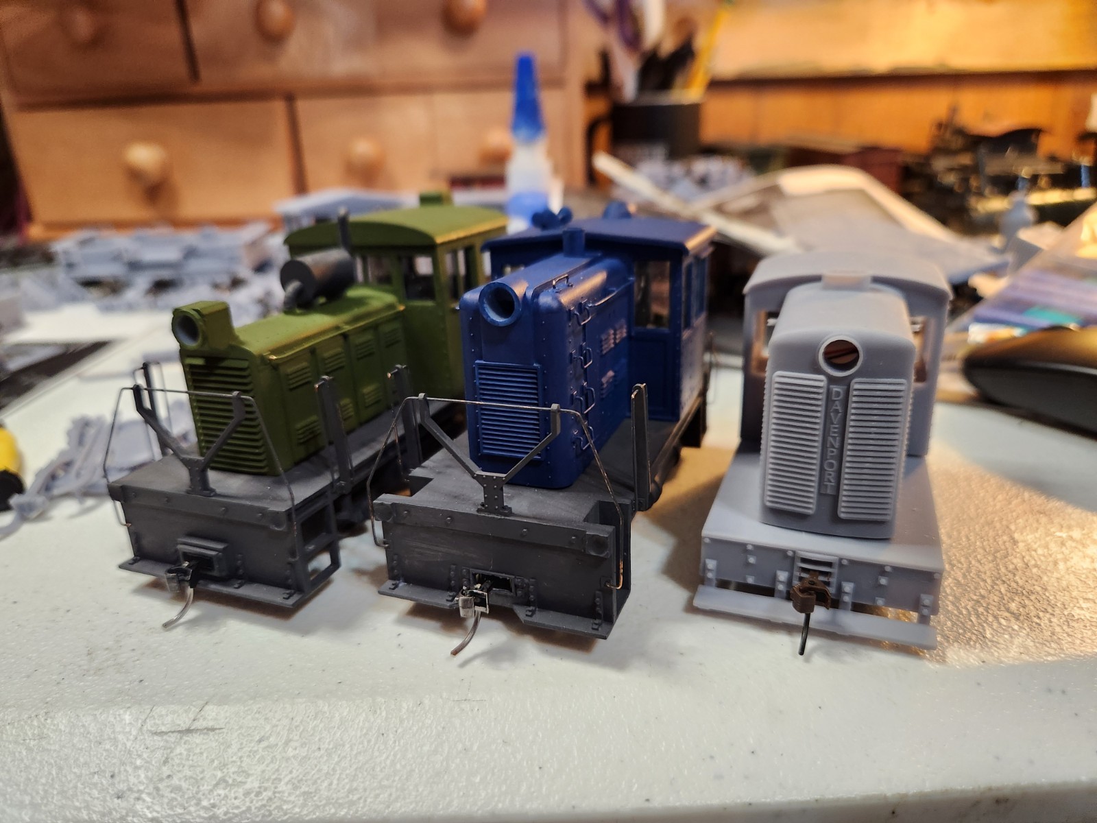 On30 Freelance “Davenport” Switcher Kit 3D Printed With Cab Interior Details