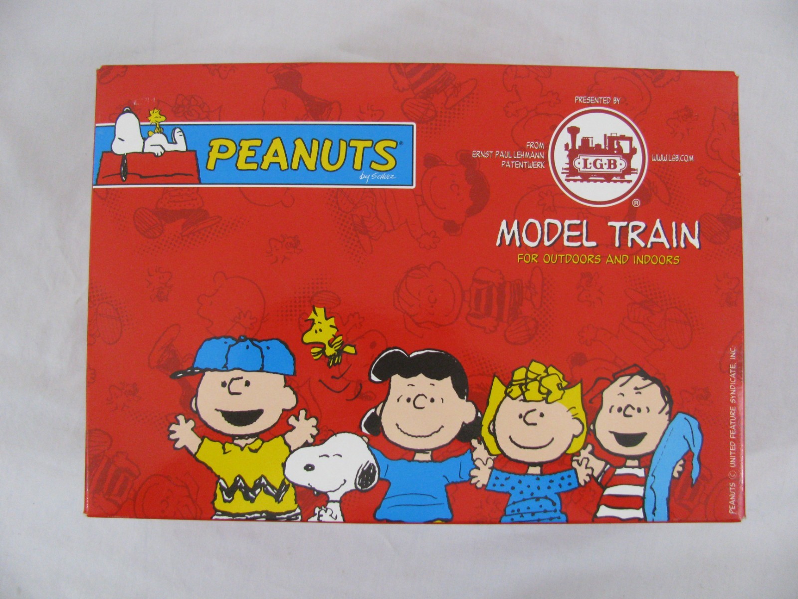 Lehmann LGB G Scale Motorized Peanuts Snoopy Flyer #24020 EX