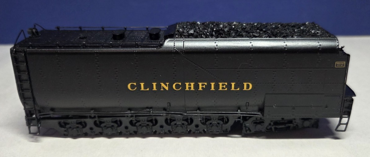 MTH HO Scale 4‑6‑6‑4 Challenger Clinchfield #674 – 80‑3204‑1