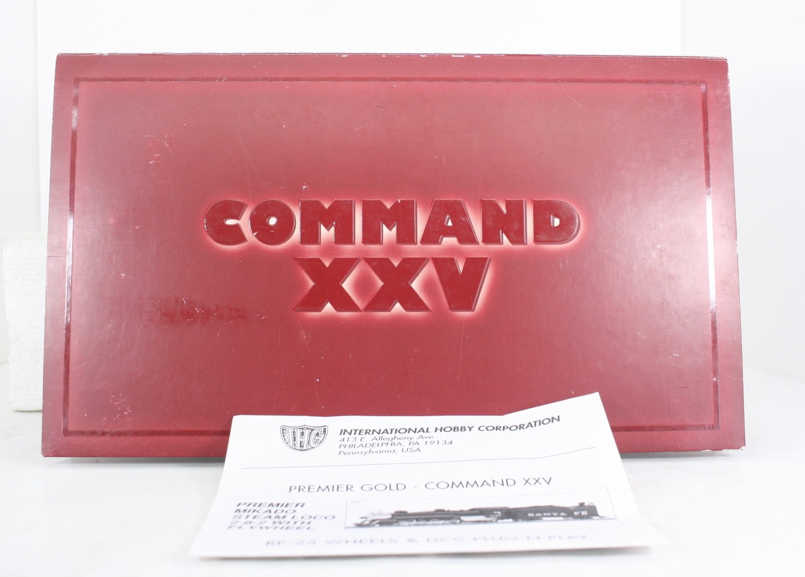 HO Scale IHC Premier 27009 Canadian National 2-8-2 Mikado Command XXV CN 5125