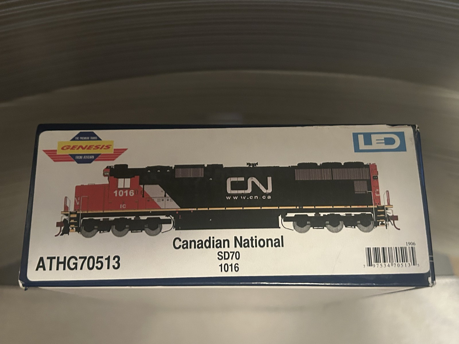 Athearn Genesis HO SD70 Canadian National CN #1016 DCC Sound Tsunami 2 KeepAlive