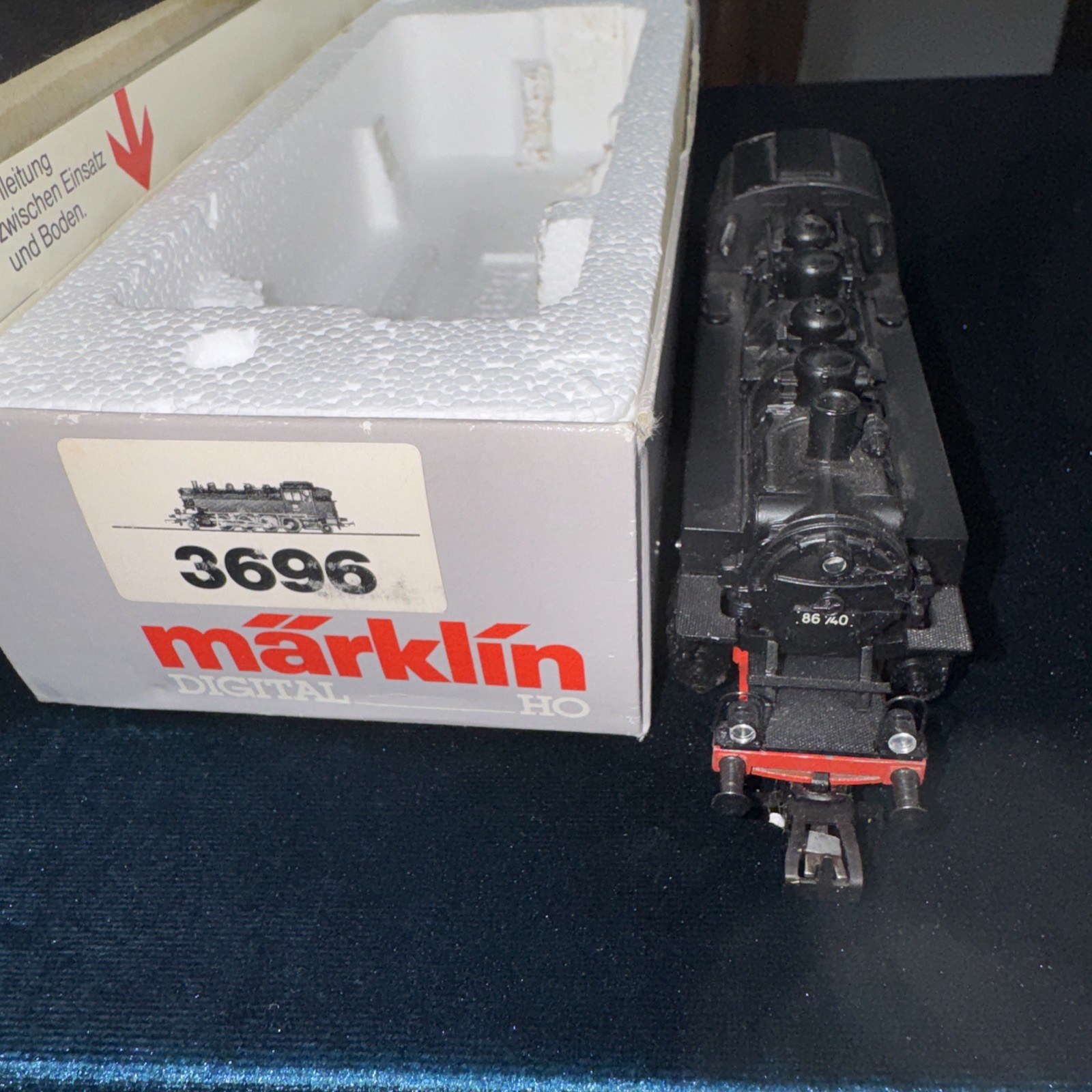 Märklin HO Digital “Heavy Steam Tank Locomotive” 3696 “New Old Stock/W Box”