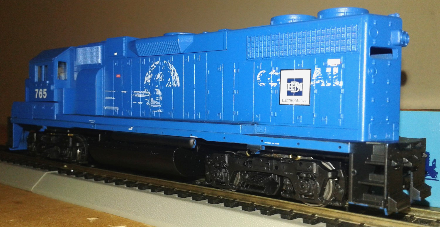 HO SCALE ATHEARN EMD GP38-2 EMD LEASE EX. CONRAIL EMDX #765 4648