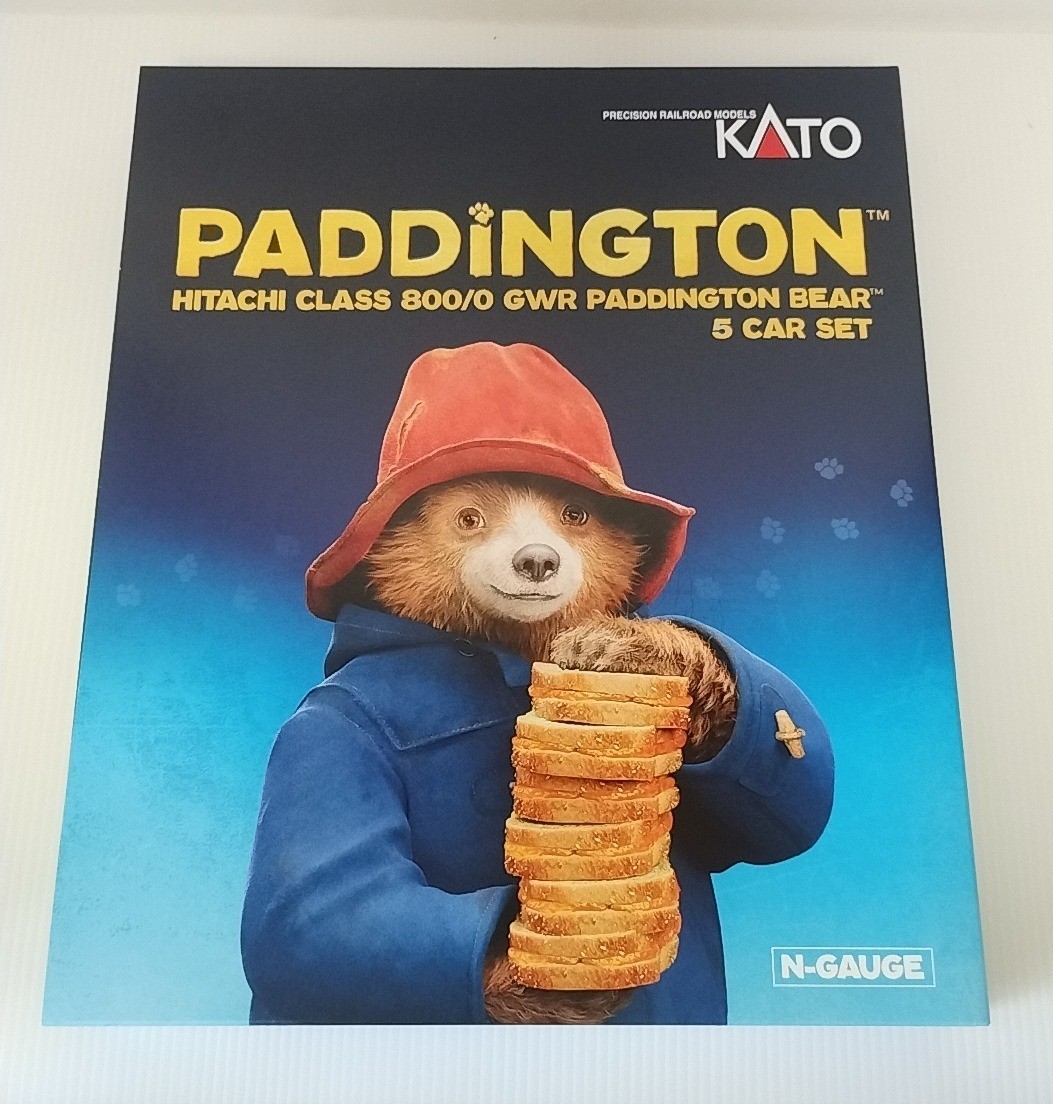 Kato N 10-1673 British Railways Class 800/0 GWR Paddington Bear 5 Car Set Unused